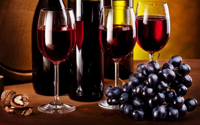 O vinho tinto é possível ao perder peso